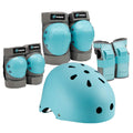 Kids Bike Helmet, Toddler Helmet for Youth Adult, Knee Pad Elbow Pad Wrist Guard Protective Gear Set for Skateboard, Bike, Skating, Cycling