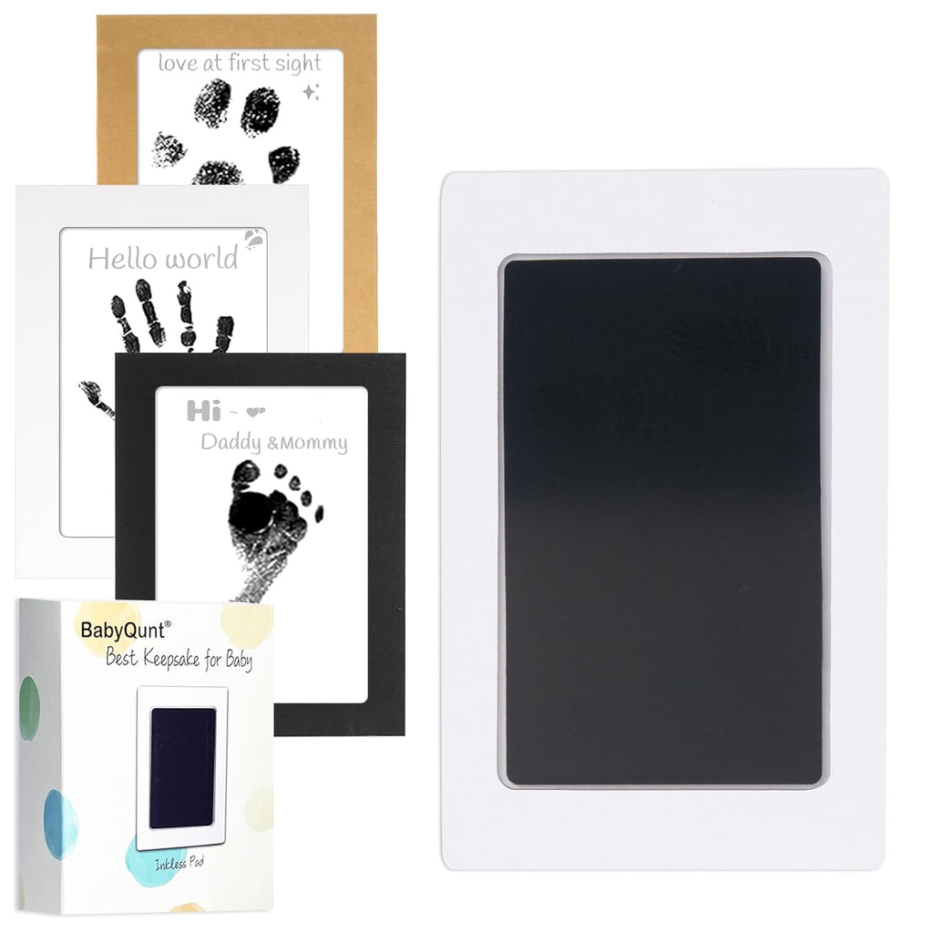 Inkless Baby Hand and Footprint Kit,Clean-Touch Ink Pads