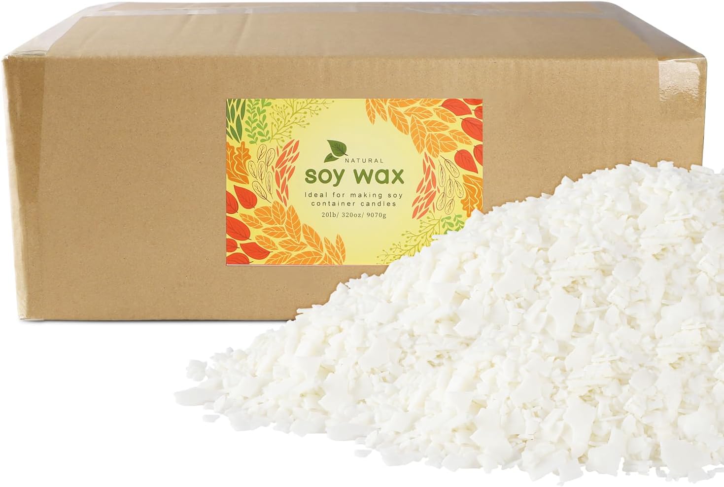 Pure Soy Wax for Making Candle-DIY Soy Wax Candle-5 Pound Bag