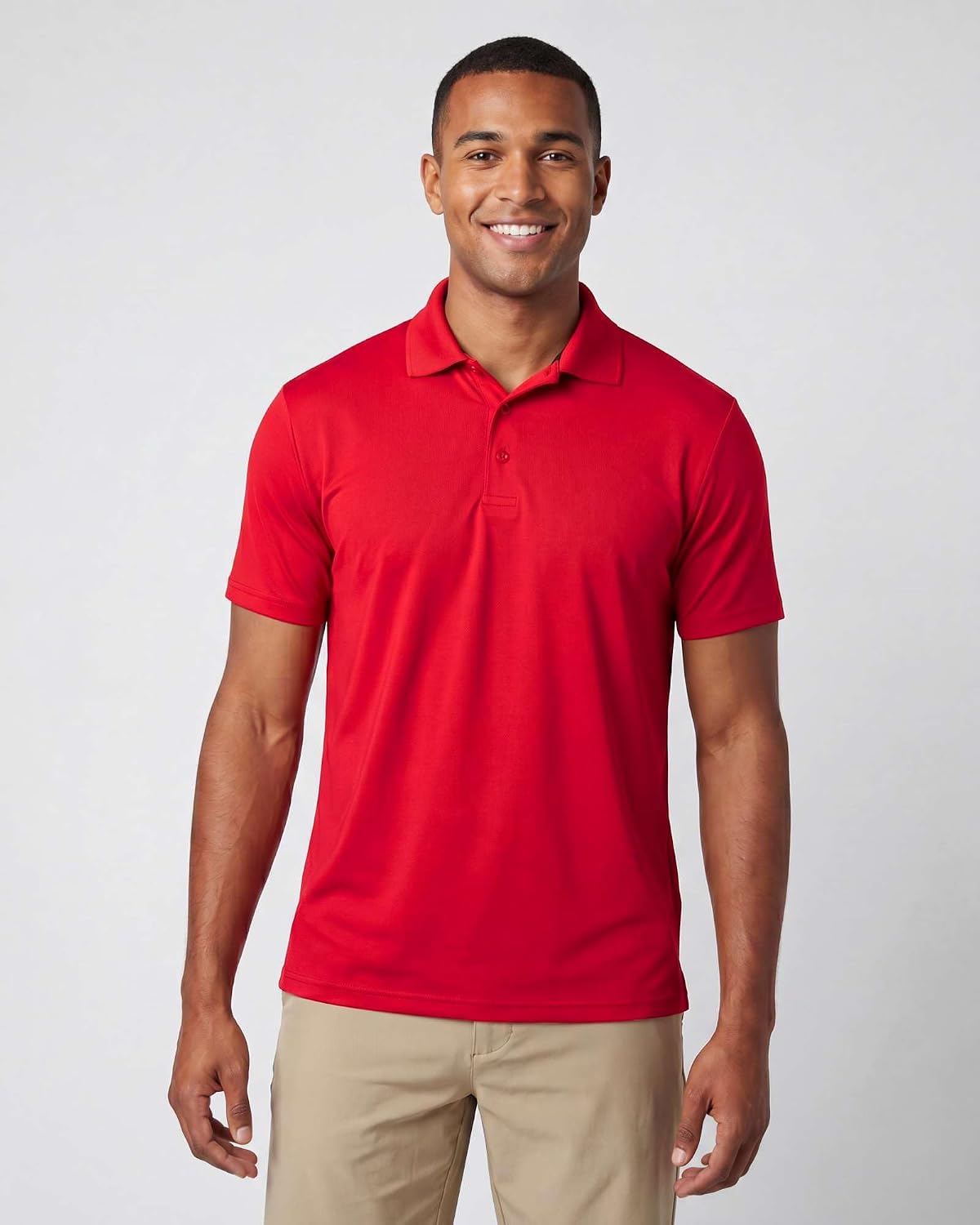 3 Pack Men's Short Sleeve Golf Polo Collared Athletic Tennis Shirt Casual