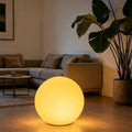 12-in LED Globe Orb Lamp, Dimmable RGB Color Changing Glowing Orb Lights Rechargeable Glowing LED Ball Light w/Remote, Waterproof Outdoor Globe Light Soothing Mood Lamp for Bedroom Garden Patio Decor
