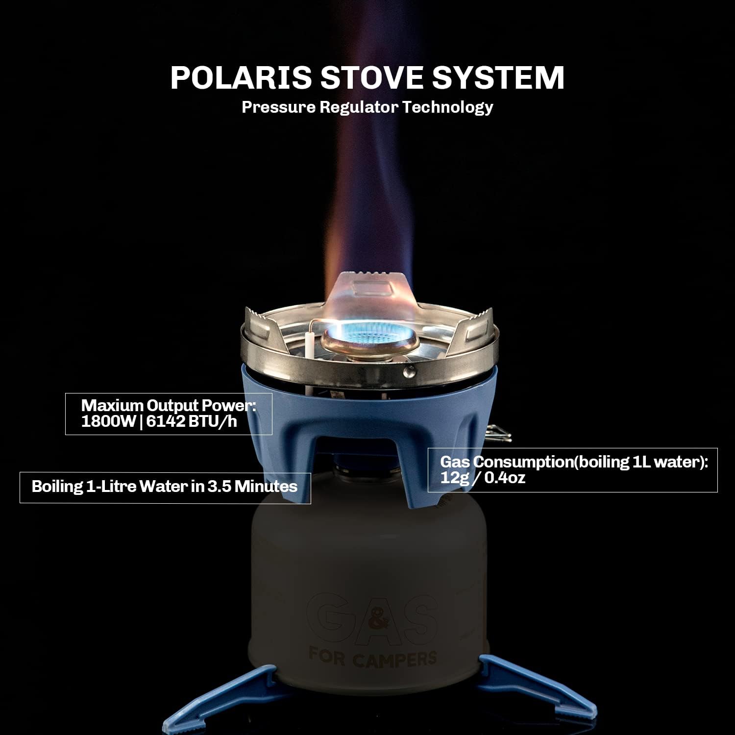 Fire Maple Polaris Pressure Regulator Cooking System Portable Camping Stove