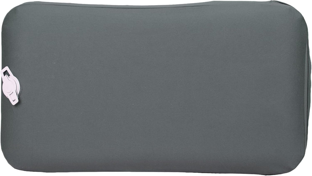 Puff Premium Inflatable Pillow | Perfect for Camping or Travel | Includes a Machine Washable Cover for Extra Comfort | Slate