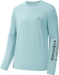 BASSDASH Fishing T Shirts for Men UV Sun Protection UPF 50+ Long Sleeve Tee T-Shirt