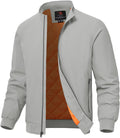 TBMPOY Men's Winter Jackets Bomber Padded Casual Windbreaker Warm Fall Coat