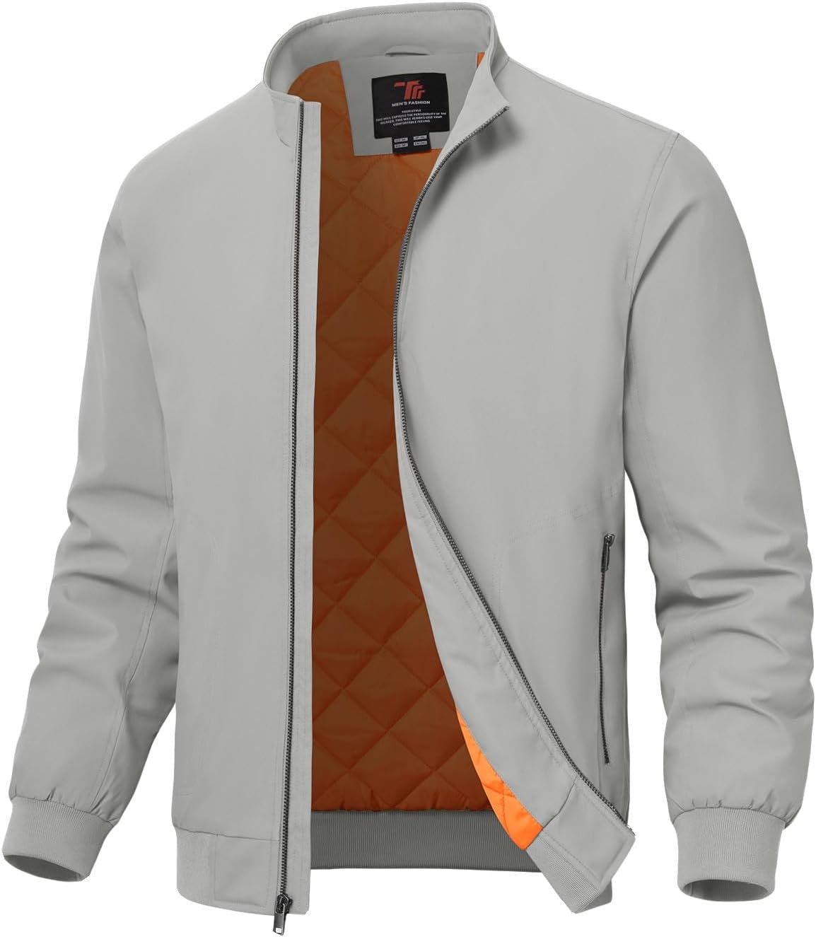 TBMPOY Men's Winter Jackets Bomber Padded Casual Windbreaker Warm Fall Coat