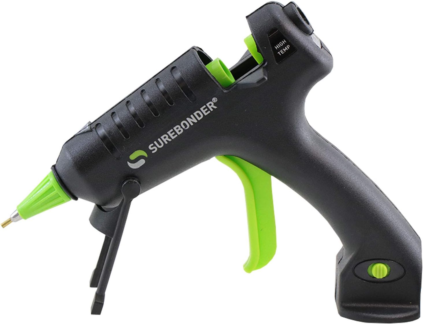 Surebonder Mini Hot Glue Gun with Fine Tip Nozzle - 20W High Temp Detail Tip Glue Gun for Crafts, DIY, & Repairs, Uses 7/16" Mini Glue Sticks