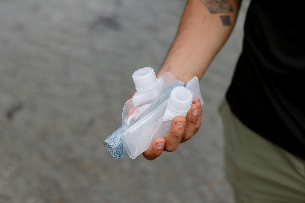 Platypus SoftBottle Collapsible Backpacking Water Bottle with Closure Cap