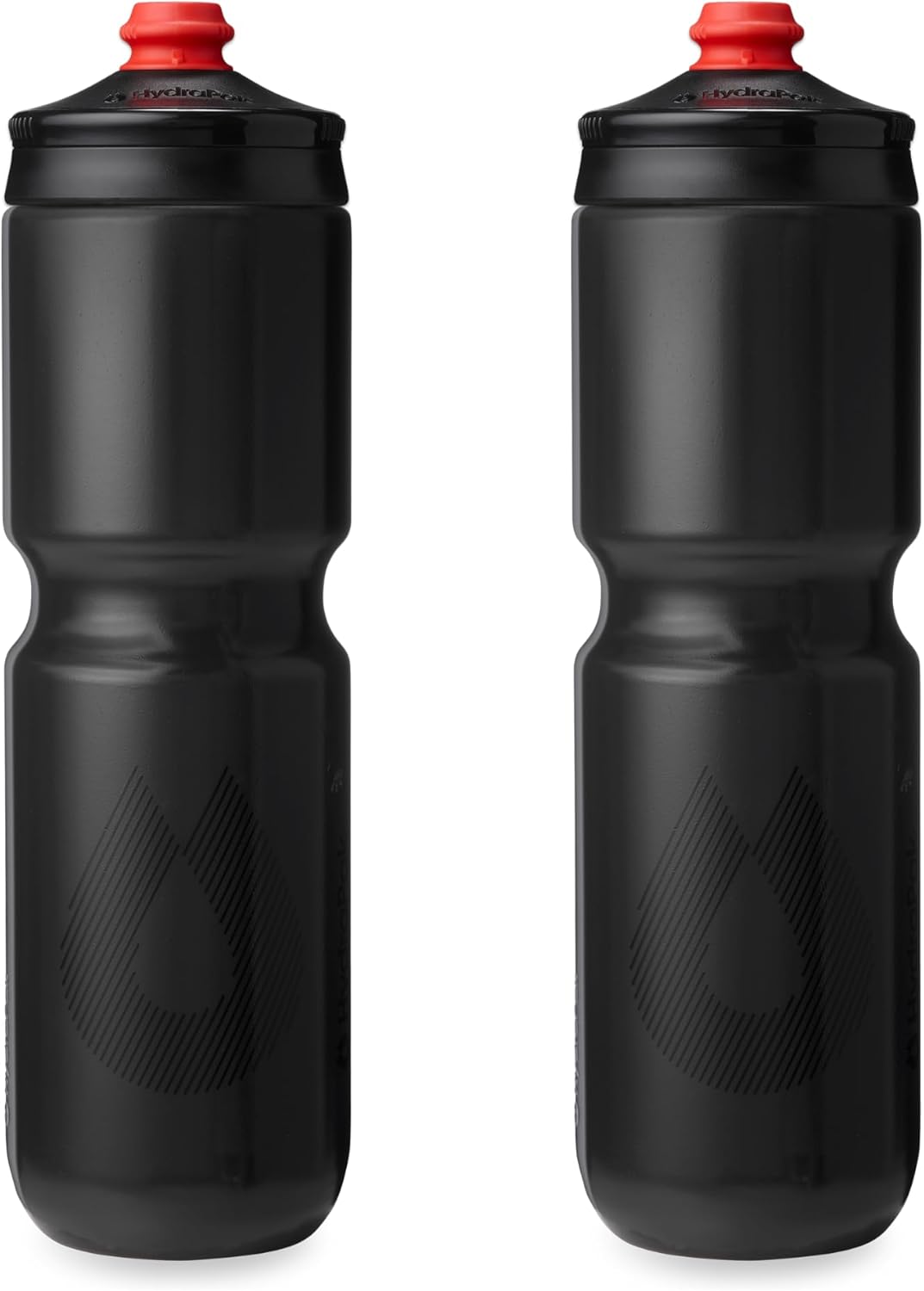 HydraPak Breakaway Surge Lightweight Bike Water Bottle (30oz, Charcoal)
