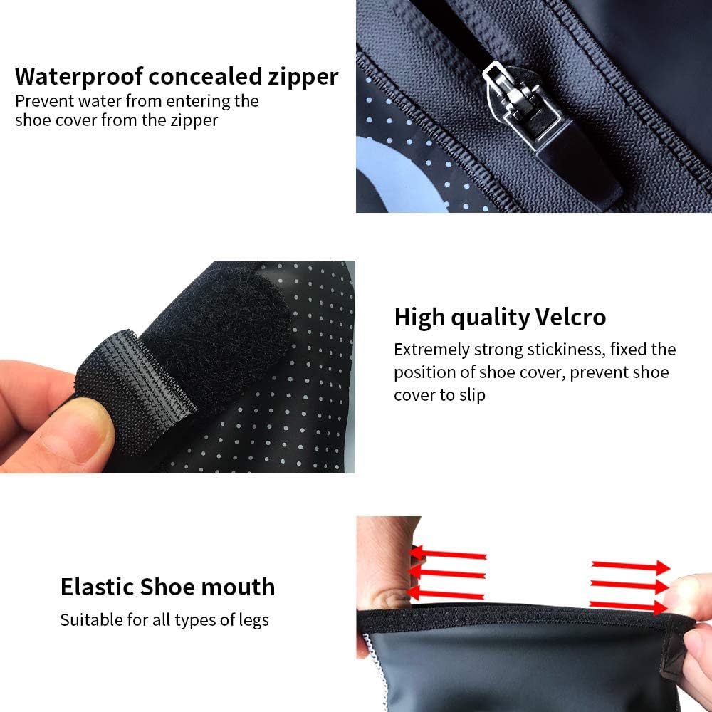 Cycling Shoe Covers Road MTB Bicycle Booties Windproof Bike Overshoes Thermal Shoes Cover for Men Women