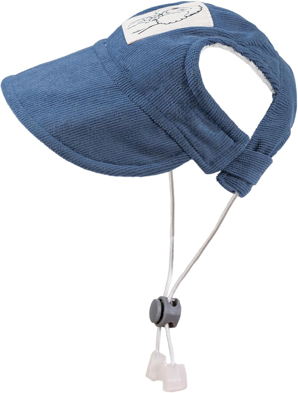 Pet Dog Baseball Cap, Cat Hat, Cat Dog Sun Cap with Ear Holes, Adjustable Puppy Outdoor Sun Hat (Khaki, Medium)