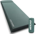 INVOKER Camping Sleeping Pad, Self-Inflating, 75 x 24 x 3.15 in, Green