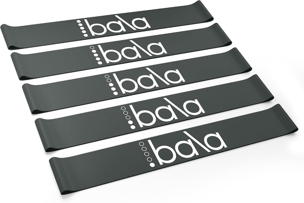 Bala Bands Resistance Bands, Elastic Booty Bands for Home Workouts, 5 Pack