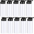 CHENGU Water Bottle Bulk 20 oz Aluminum Reusable Bottles Lightweight Snap Lid Water Cups Easy Carry Leak Proof Travel Tumbler for Gym Sports Camping Hiking Fishing