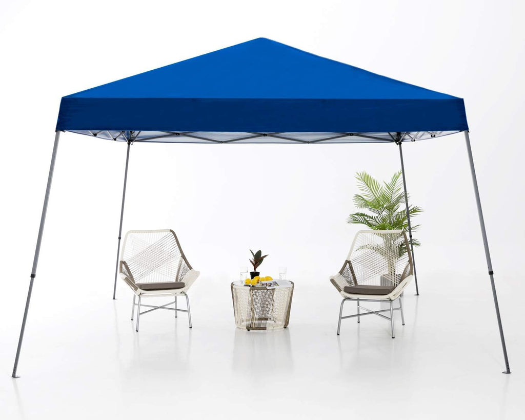 ABCCANOPY 11x11 Pop Up Canopy Tent, Slant Leg Outdoor Shade, Royal Blue