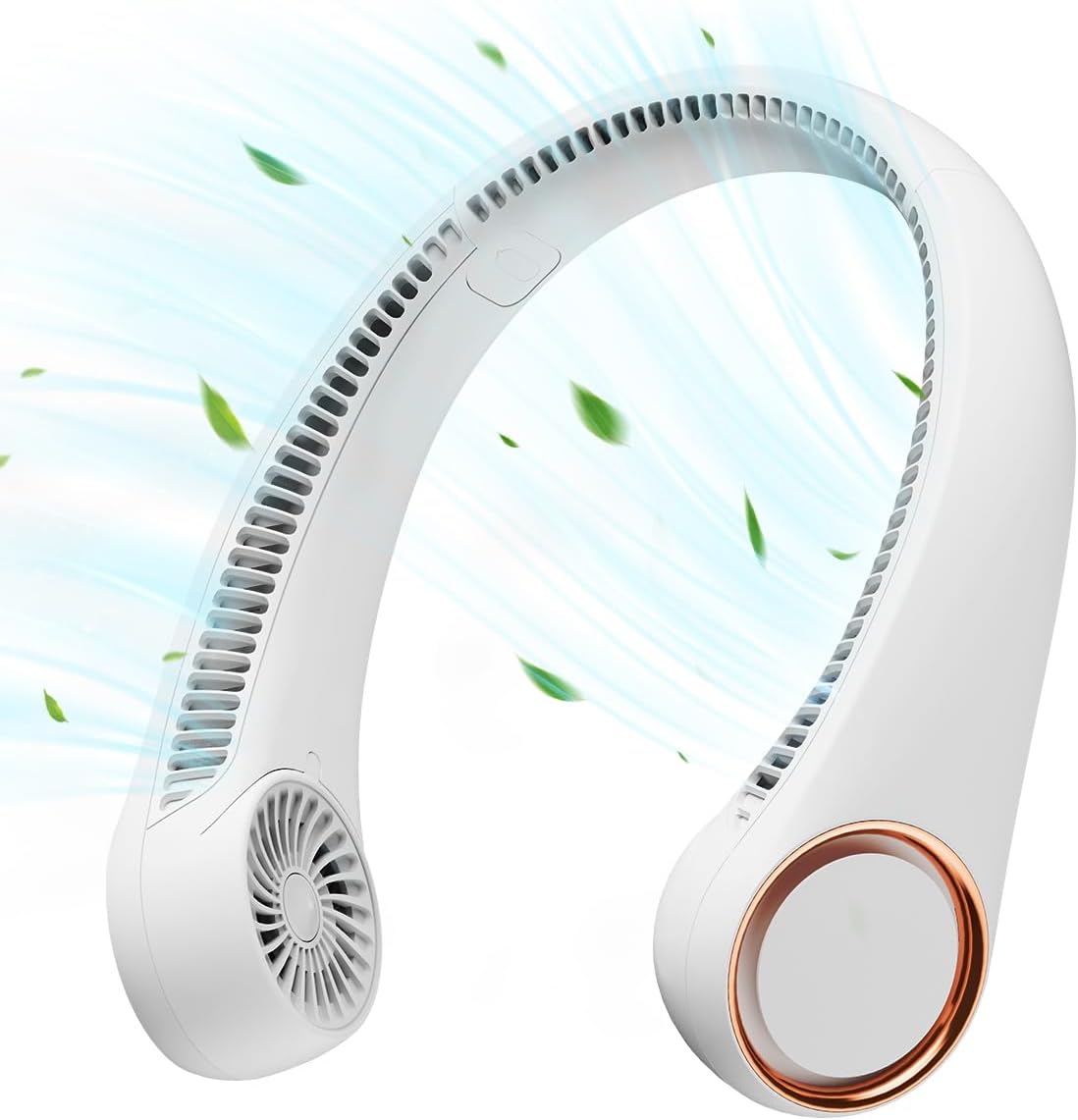 Gaiatop Portable Neck Fan Rechargeable, Hands-Free Cooling, 23.5hrs Runtime