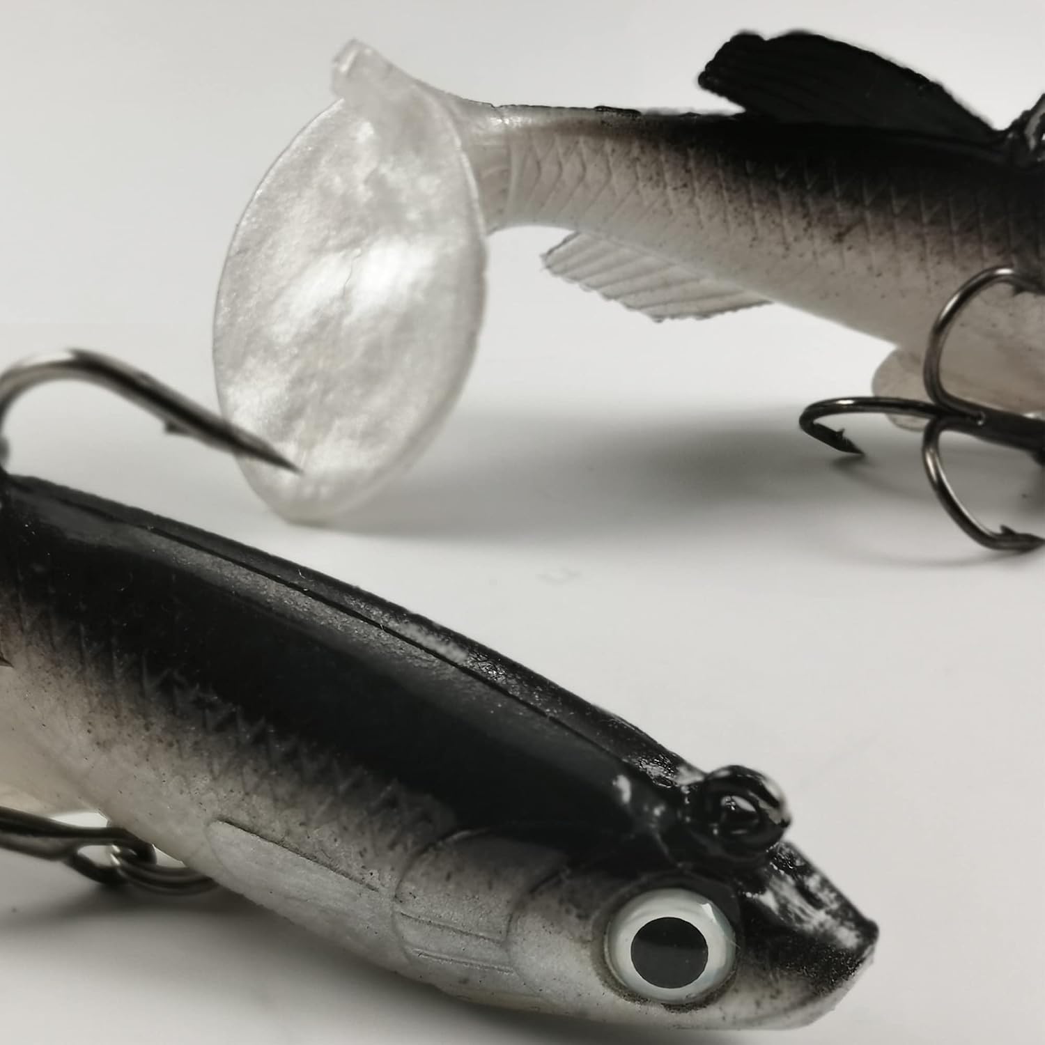 Soft Fishing Lures Paddle Tail Swim Baits for Bass Fishing