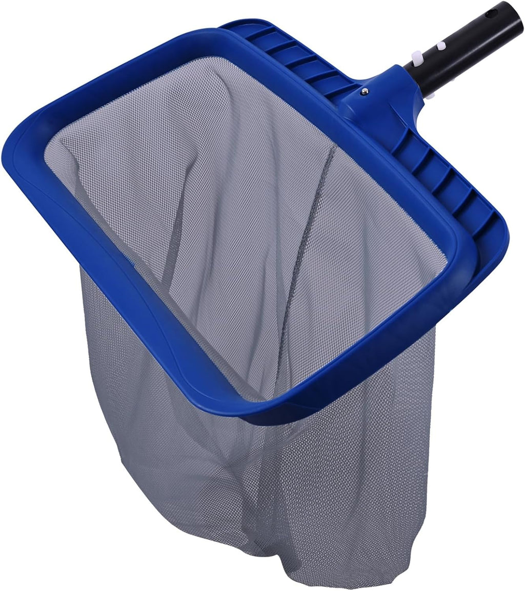 POOLAZA Pool Skimmer Net with 68" Aluminum Pole, Ultra Fine Mesh