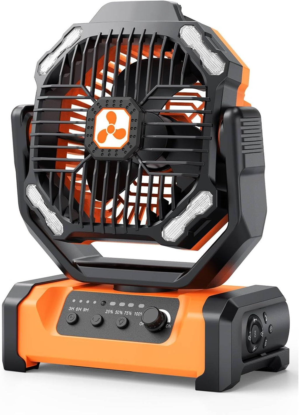 Portable Fan Rechargeable 20000mAh Cordless Battery Powered Camping Fan
