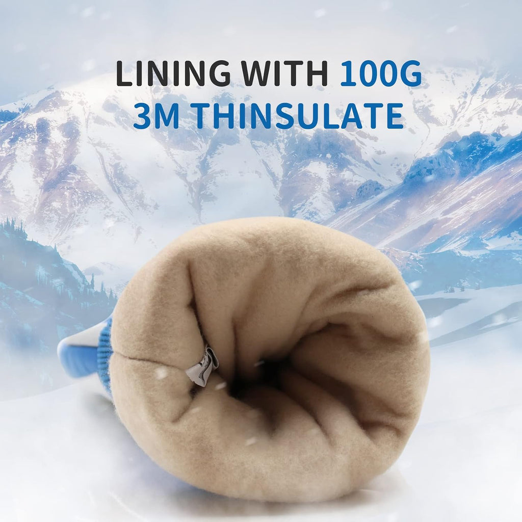 HANDLANDY Winter Work Gloves, 3M Thinsulate Waterproof Insulated Gloves