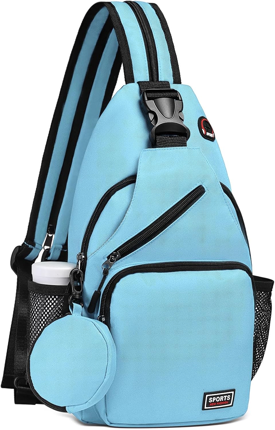 Small Sling Bag with Coin Pocket Fits for 7.9" Tablet, Green
