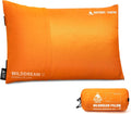 ONETIGRIS Wilddream Camping Pillow, Shredded Small Memory Foam Pillow, Compact, Easy Clean, Comfortable for Backpacking, Travel, and Car Trips, 4 Season Use
