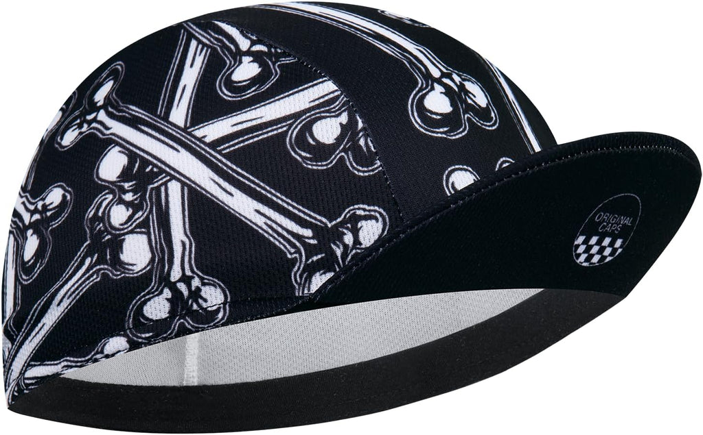 Cycling Cap with Sun Visor, Lightweight Polyester Bike Hat for Men & Women