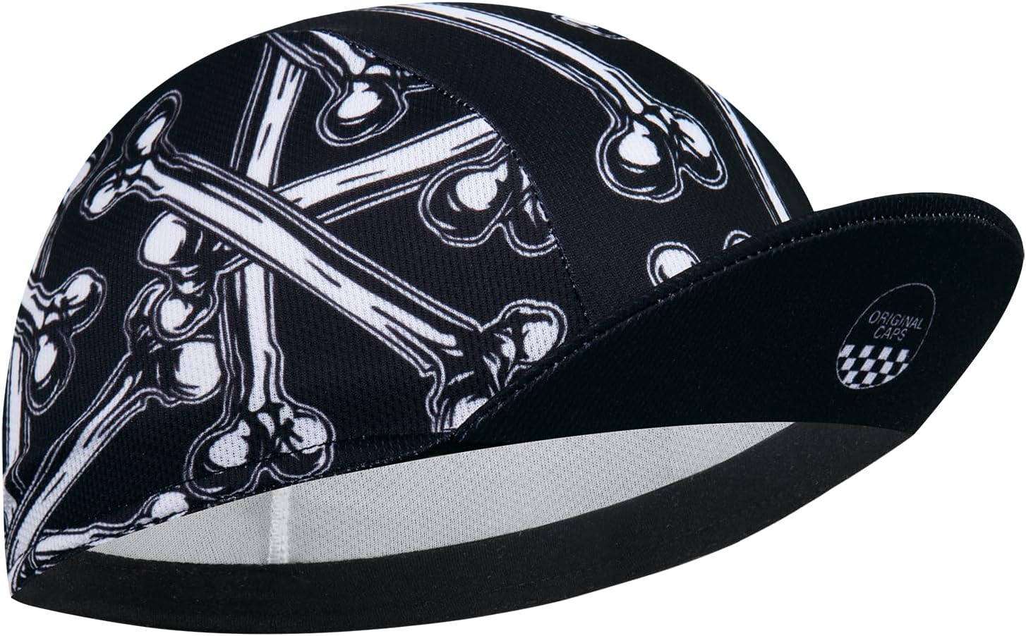 Cycling Cap with Sun Visor, Lightweight Polyester Bike Hat for Men & Women