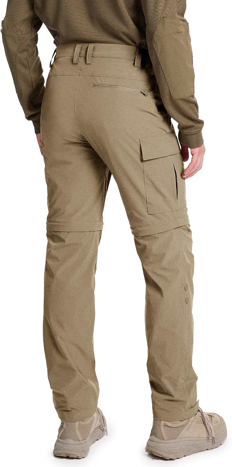 Moosehill Men's Hiking Pants: Convertible Quick-Dry