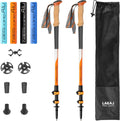 Hiking Poles, Ultra-Light Telescopic Trekking Poles,Portable Walking Sticks with Adjustable Height for Men and Women
