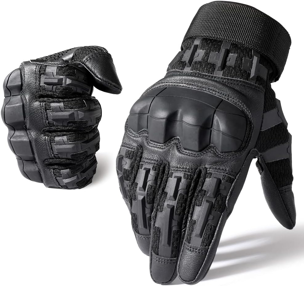 WTACTFUL Tactical Gloves Men Women, Touchscreen Reinforced Palm