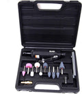 SLAIR 16PC Air Straight Die Grinder Kit 1/4" Inlet 1/4" 1/8" Collets XQ-T02