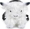 Highland Cow Plush Rock Climbing Chalk Bag, Cute Plush Animal，Drawstring Closure & Adjustable Belt，Bouldering & Gymnastics, Soft Fluffy Cow Chalk Pouch, Unique Climbing Gear Gift for Climbers