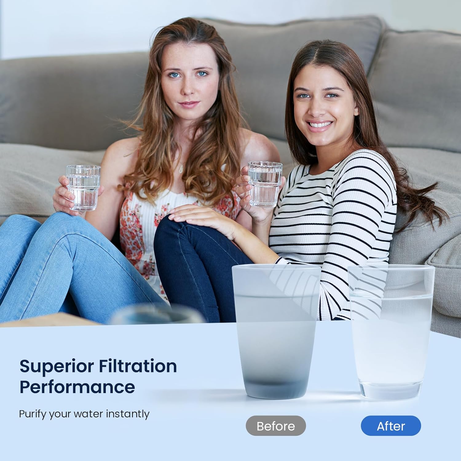 GLACIER FRESH Water Filter Replacement for Sub-Zero 4204490 3 Pack