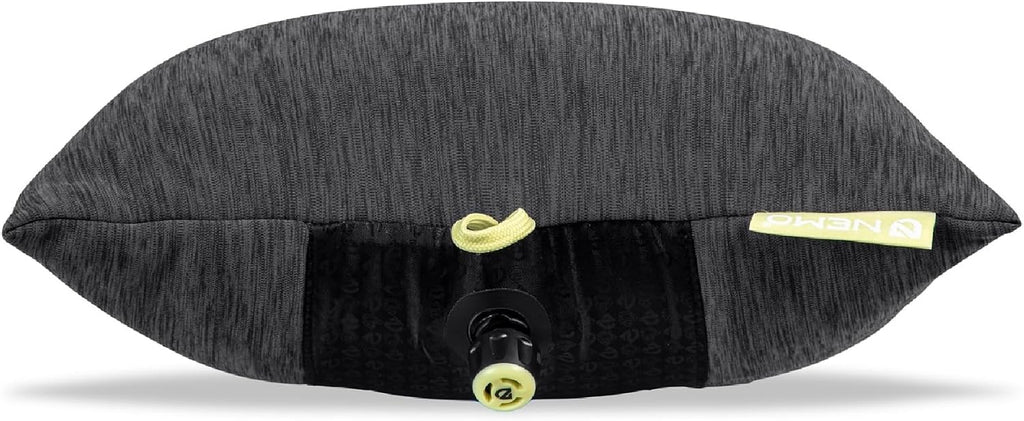 NEMO Equipment Fillo Elite Camping Pillow - Black Pearl/Citron
