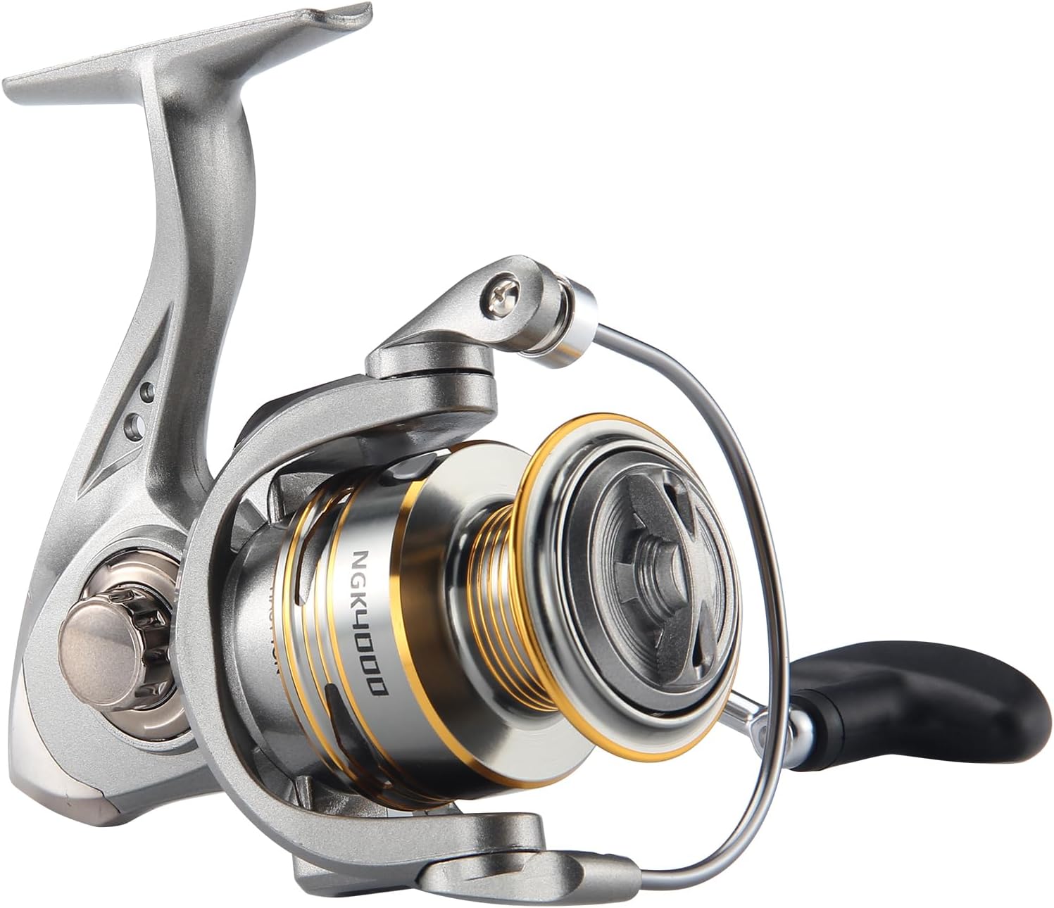 HAUT TON Spinning Reel, 6+1BB Metal Surf Fishing Reels, 55lbs Max Drag