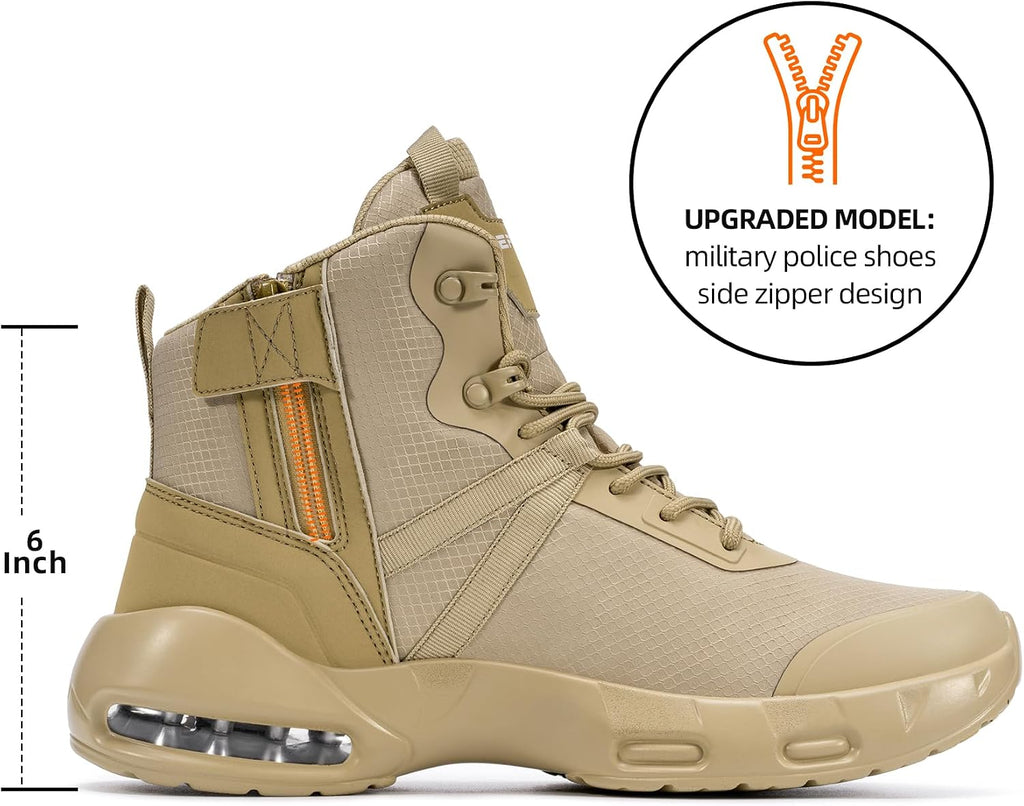Military Tactical Boots Women Wide Waterproof 6 Inches