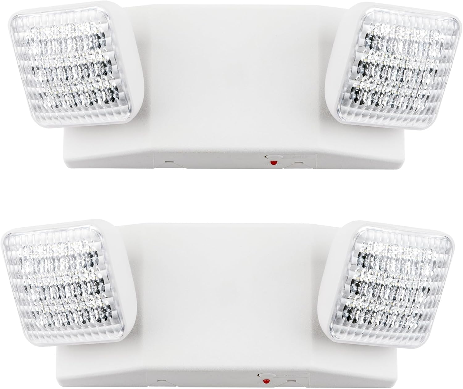 LIT-PaTH LED Emergency Light for Business, Battery Backup, 2 Pack