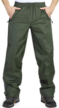 33,000ft Men's Rain Pants, Waterproof Rain Over Pants, Windproof Pants