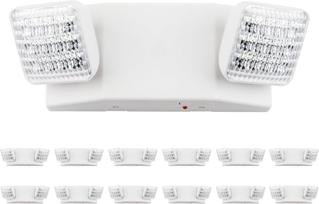 LIT-PaTH LED Emergency Light for Business, Battery Backup, 1 Pack