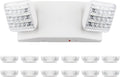 LIT-PaTH LED Emergency Light for Business, Battery Backup, 12 Pack