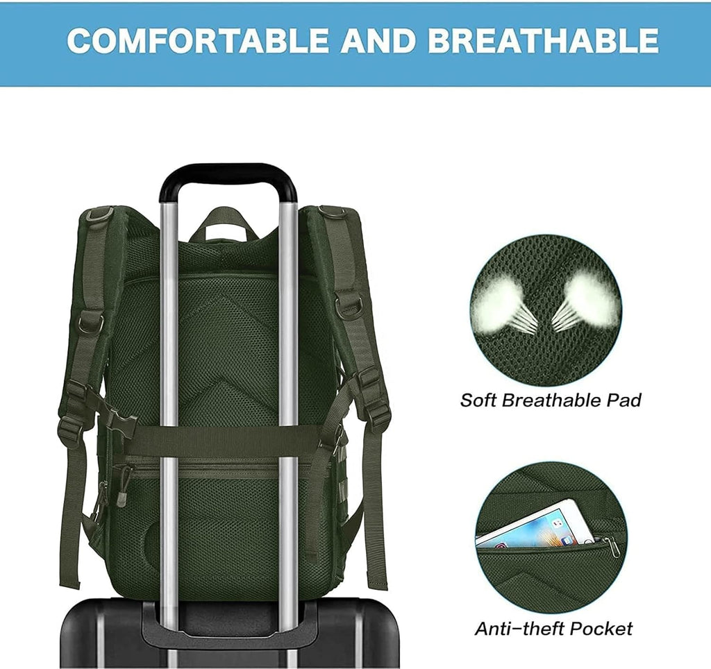 MOSISO Camera Backpack, DSLR/SLR/Mirrorless Tactical Camera Bag Case