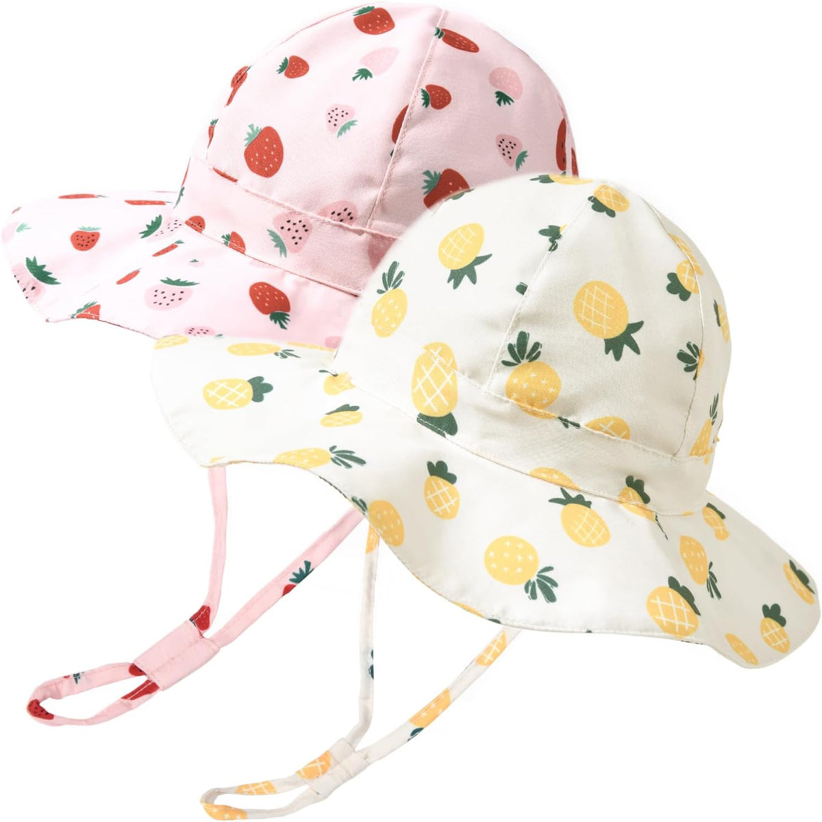 FURTALK Baby Sun Hat Toddler Beach Hats with UPF 50+ Sun Protection Wide Brim Girls Bucket Hat