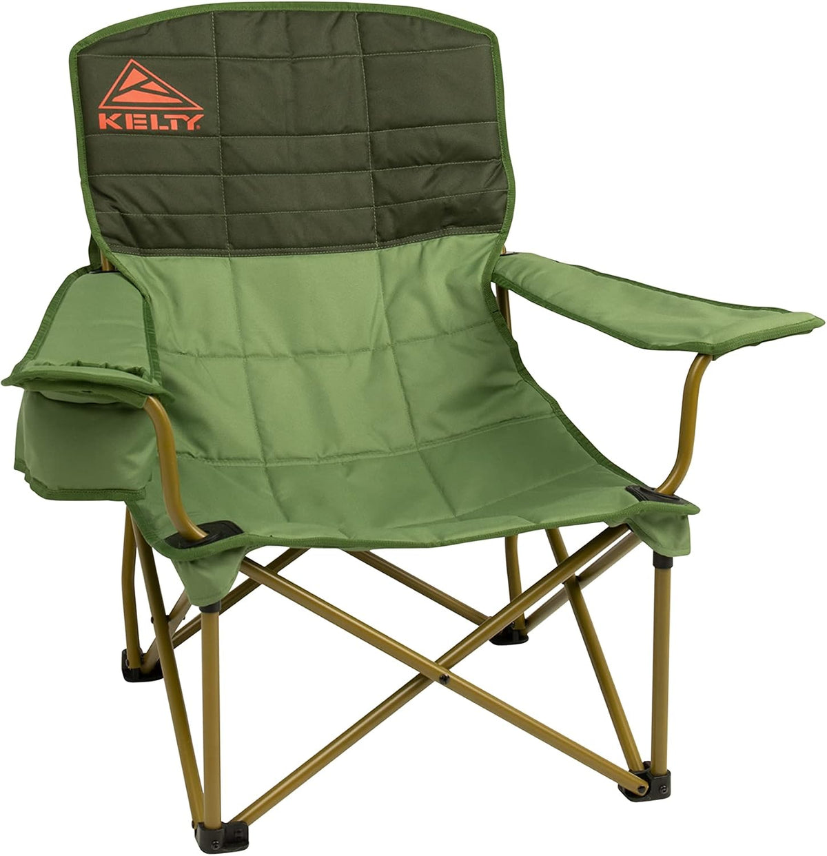 Kelty Lowdown Folding Chair, Camping Seat for Backyard Parties, Soccer Saturdays, Concerts, Beach, Tailgating (Lake)