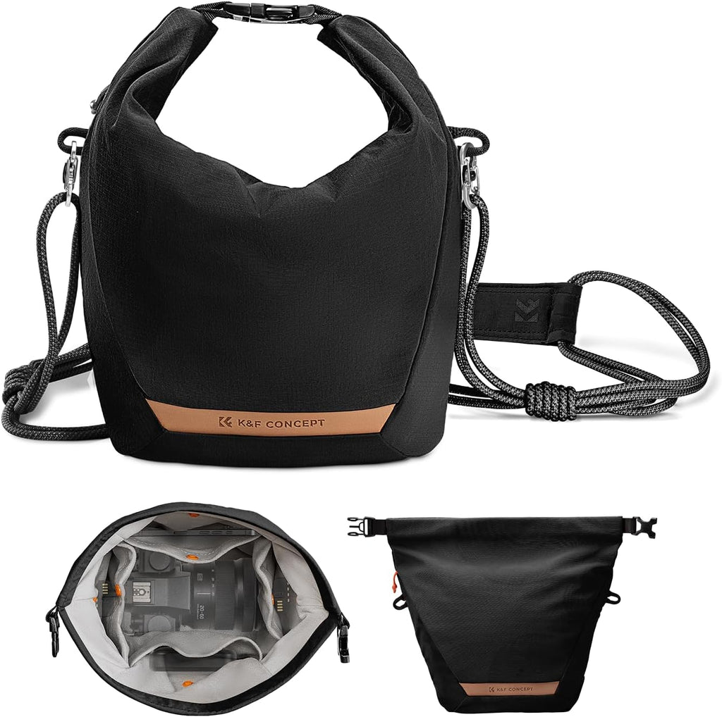 K&F CONCEPT Camera Sling Bag Small Camera Compact Case