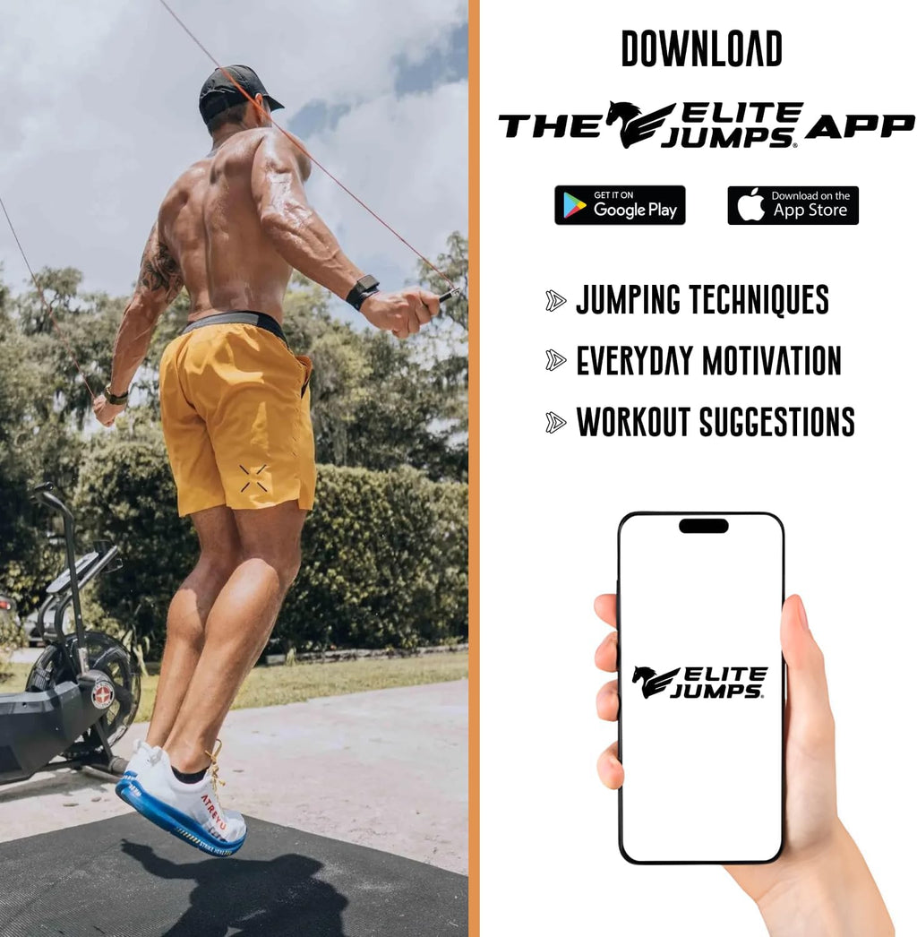 Elite Jumps Jump Rope Mat, Non-Slip Fitness Mat