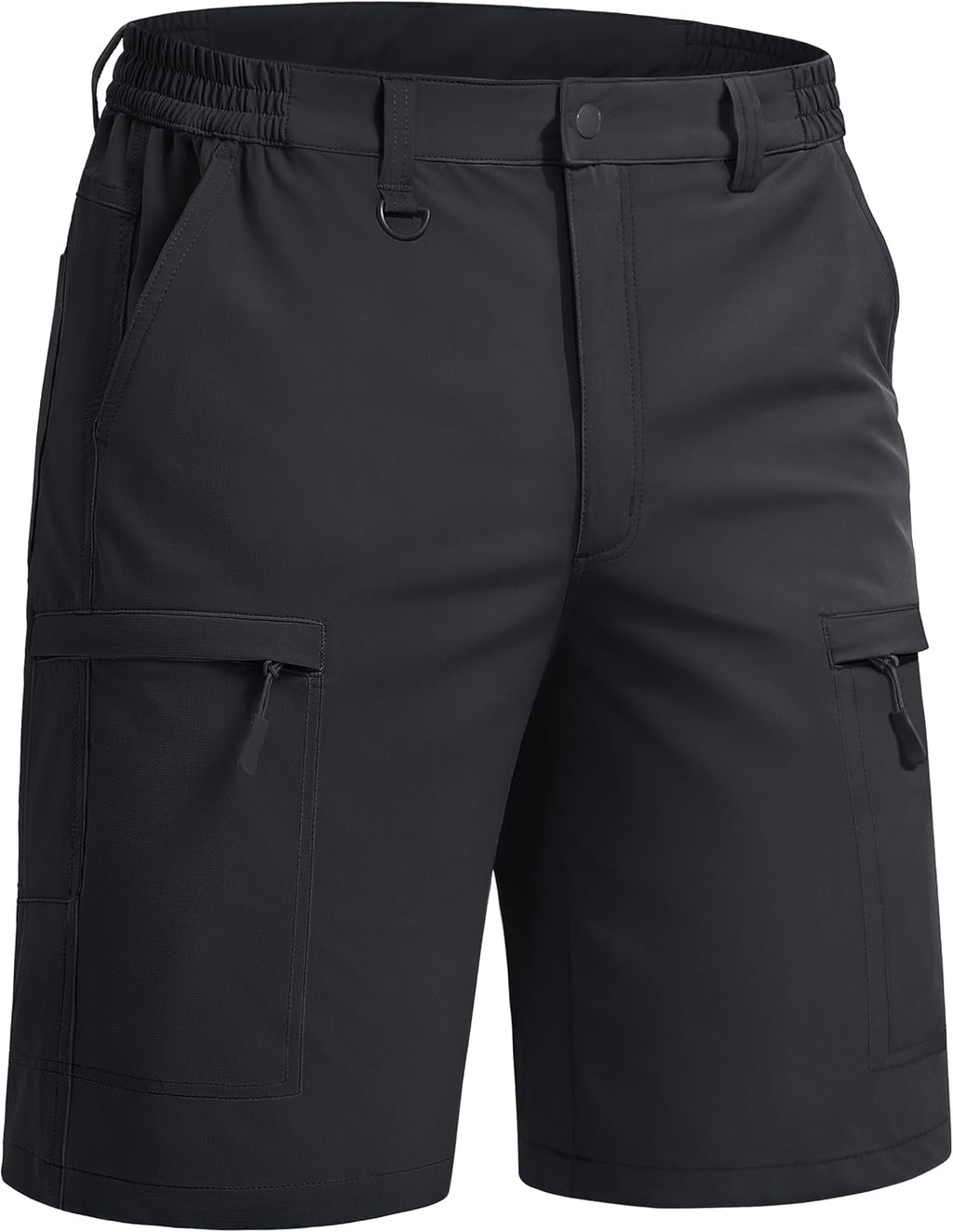 TACVASEN Men's Hiking Cargo Shorts 10 inch Quick Dry Lightweight Waterproof