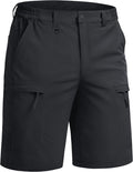 TACVASEN Men's Hiking Cargo Shorts 10 inch Quick Dry Lightweight Waterproof