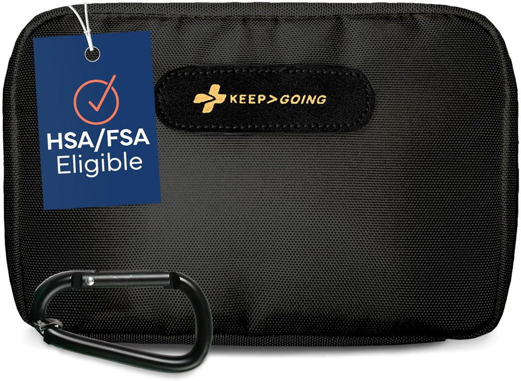 KeepGoing Travel First Aid Kit - TSA-Approved Travel Size