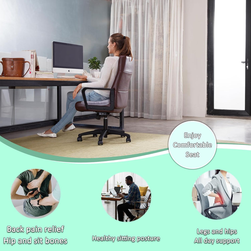 Hshbxd Donut Pillow, Tailbone Cushion for Wheelchair, Office and Travel